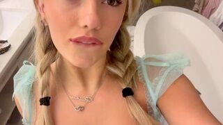 Breckie Hill No Bra Bouncing Titties PPV Video Leaked