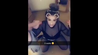 Amelia Skye MMF Blowjob Threesome - Onlyfans Teaser